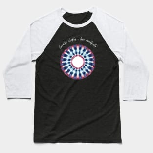 Breathe Yoga Meditation Zen Mandala Baseball T-Shirt